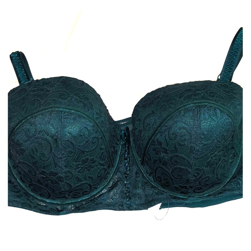 44 G turquoise bra